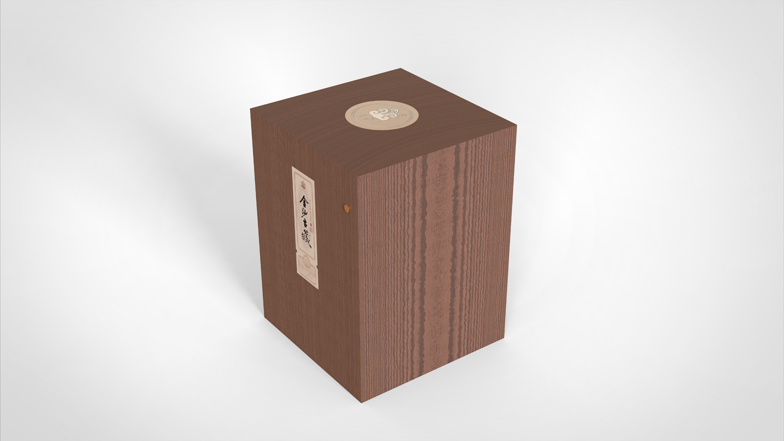 白酒包装盒设计 — 金沙古藏